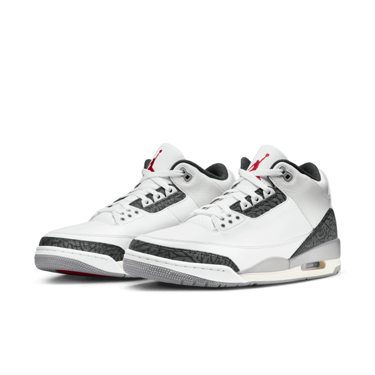 Air Jordan 3 Retro Cement Grey Angle 2