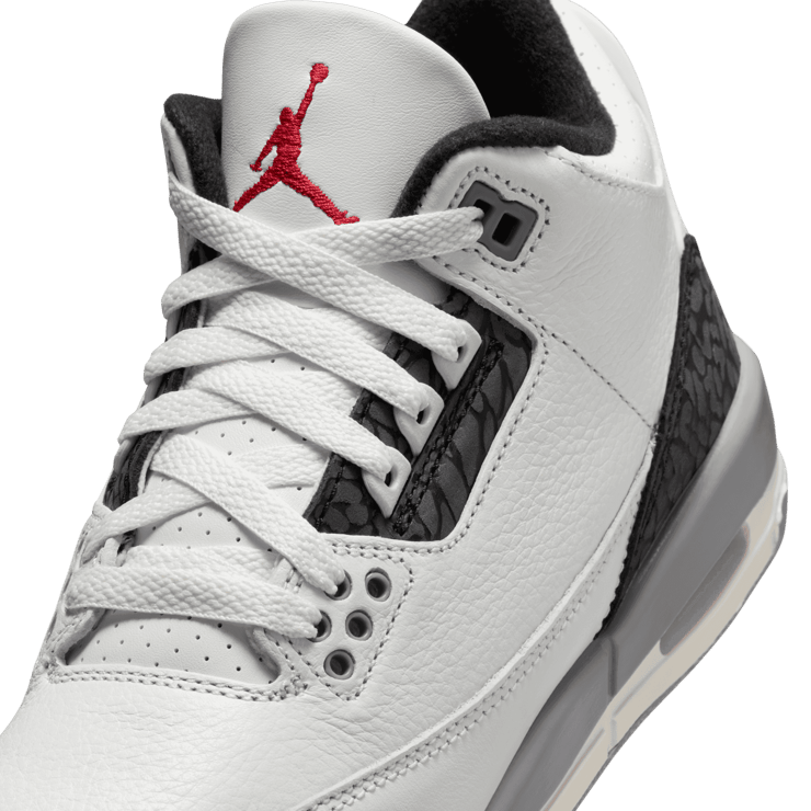 Air Jordan 3 Retro Cement Grey (GS) Angle 4
