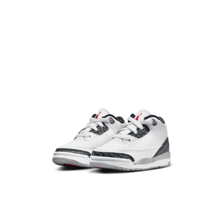 Air Jordan 3 Retro Cement Grey (TD) Angle 2