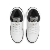 Air Jordan 5 Retro White Metallic Black (GS) Angle 2