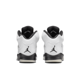 Air Jordan 5 Retro White Metallic Black (GS) Angle 4