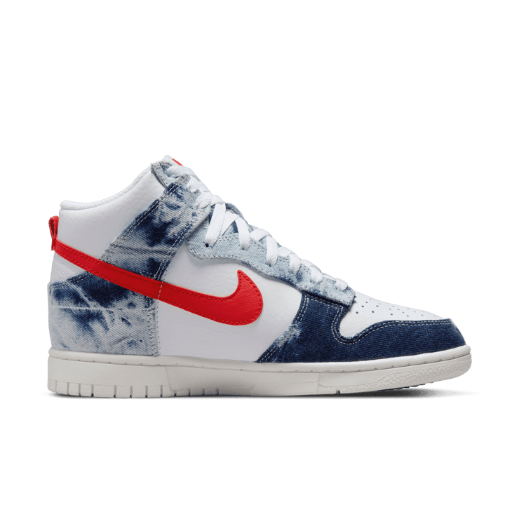 Nike Dunk High Washed Denim Pack (W) Angle 1