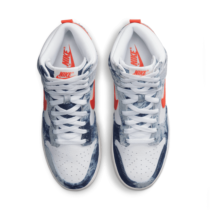 Nike Dunk High Washed Denim Pack (W) Angle 2