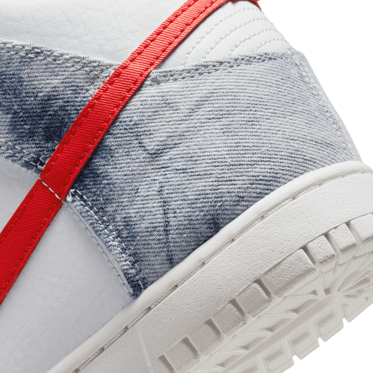 Nike Dunk High Washed Denim Pack (W) Angle 6