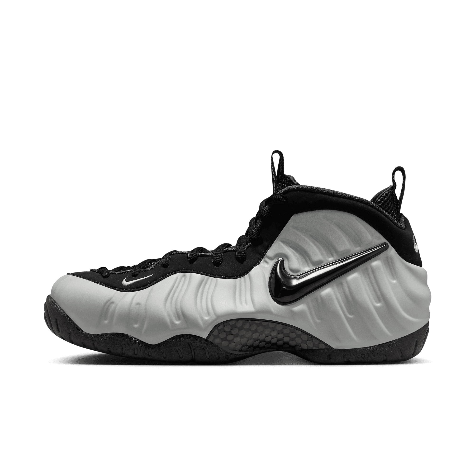 grey and black foamposites
