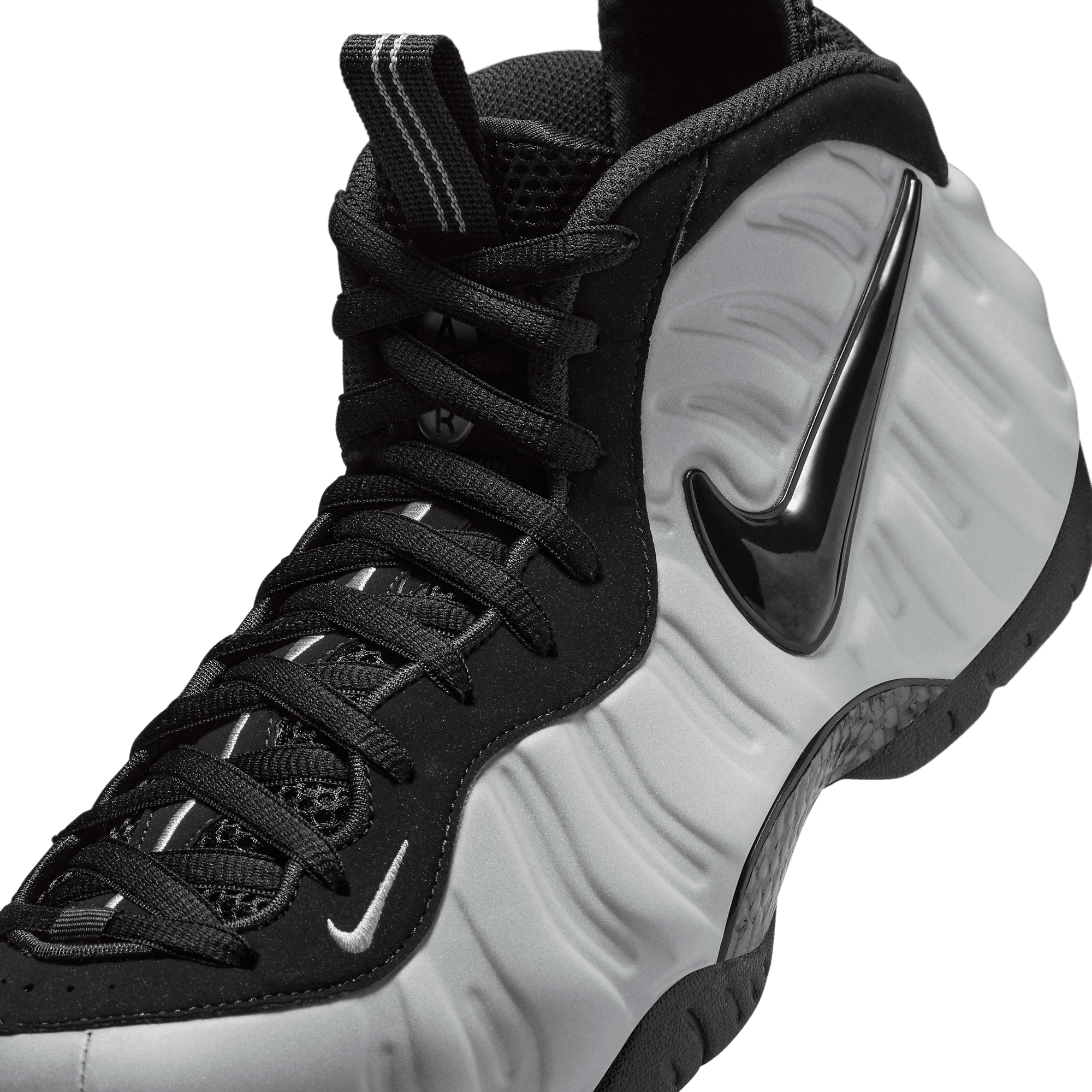 nike foamposite wolf grey university gold