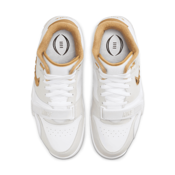 Nike Air Trainer 1 College Football Playoffs White Gold Angle 1