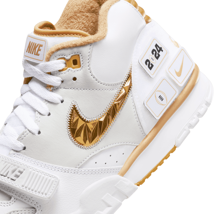 Nike Air Trainer 1 College Football Playoffs White Gold Angle 7