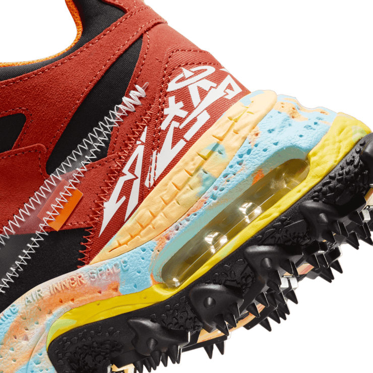 Nike Air Terra Forma Off-White Mantra Orange Angle 5