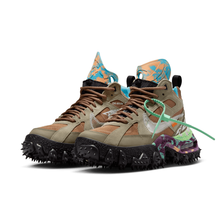 Nike Air Terra Forma Off-White Archaeo Brown Angle 2