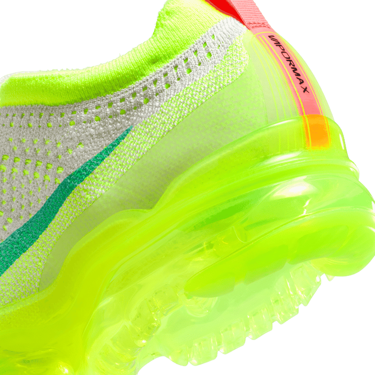 Nike Air VaporMax 2023 Flyknit Vast Grey Volt Angle 5