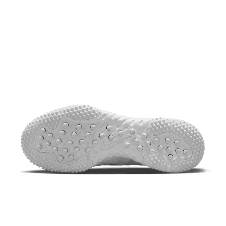 Nike Huarache 9 Elite TF LAX 'White Metallic Vivid Gold' Angle 0