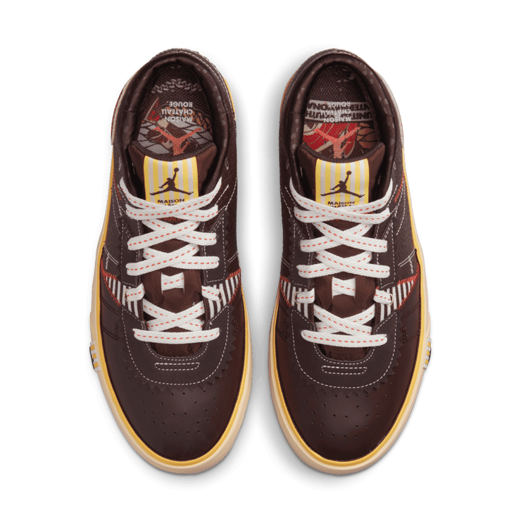 Jordan Series Mid Maison Chateau Rouge Brown Angle 1