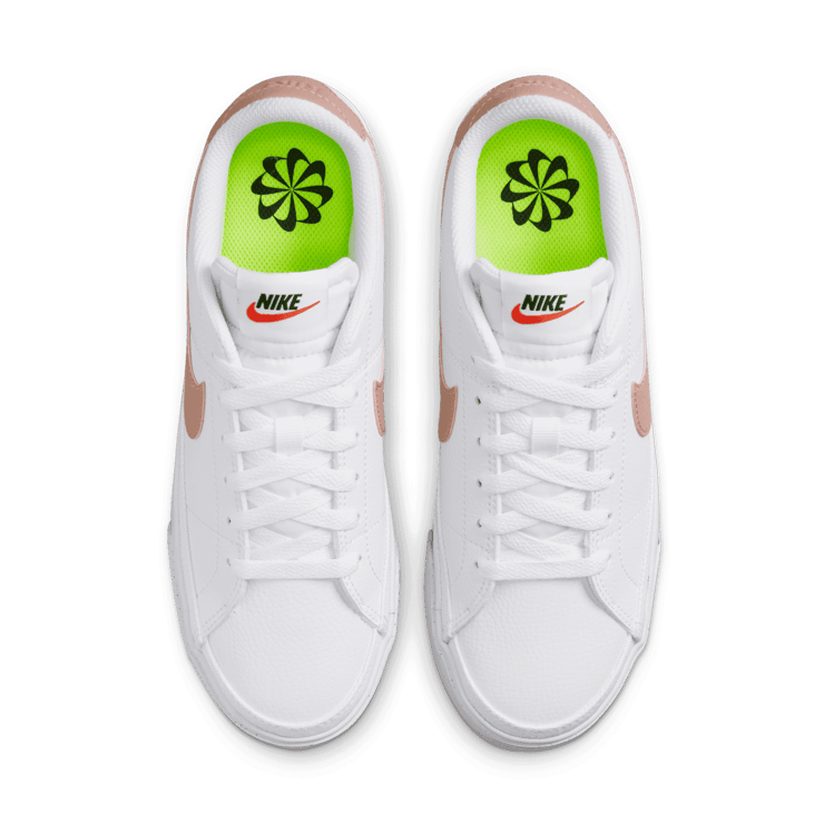 Nike Court Legacy Next Nature 'White Rose Whisper' (W) Angle 2