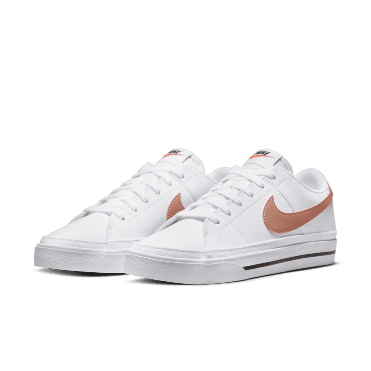 Nike Court Legacy Next Nature 'White Rose Whisper' (W) Angle 3