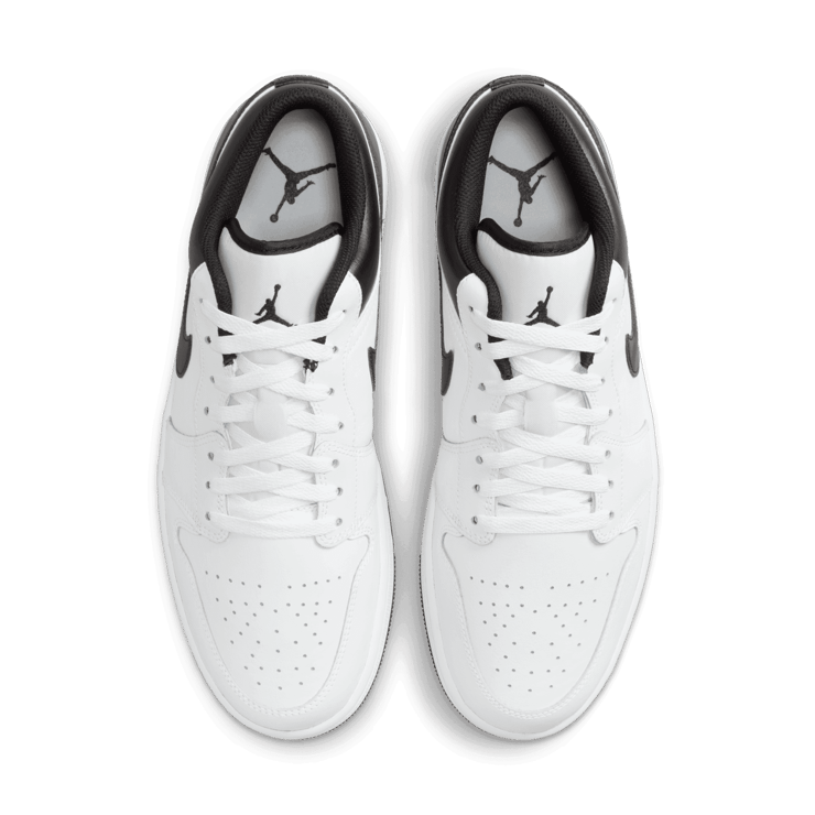 Air Jordan 1 Low White Black Angle 1