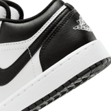Air Jordan 1 Low White Black (GS) Angle 5