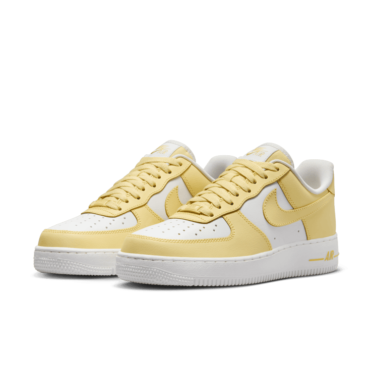 Nike Air Force 1 Low Light Lemon Venom Angle 3