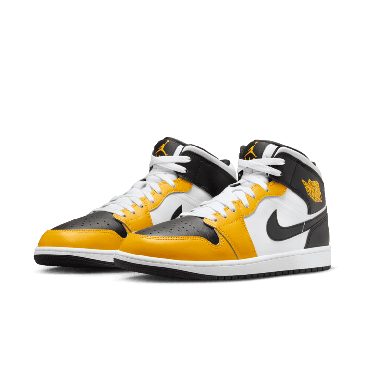 Air Jordan 1 Mid Yellow Ochre Angle 2