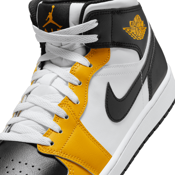 Air Jordan 1 Mid Yellow Ochre Angle 4