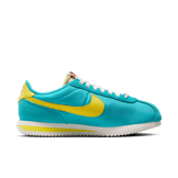Nike Cortez Nylon Bleached Aqua Vivid Sulfur Angle 1