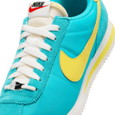 Nike Cortez Nylon Bleached Aqua Vivid Sulfur Angle 4