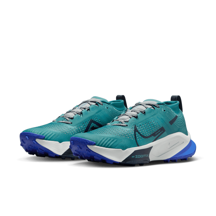 Nike ZoomX Zegama 'Mineral Teal Racer Blue' Angle 2