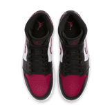 Jordan 1 Mid Bred Toe Angle 1
