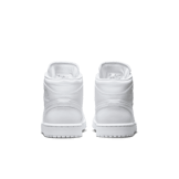 Air Jordan Mid 'Triple White' 2022 (W) Angle 3