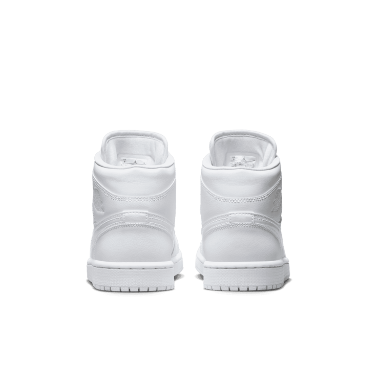 Air Jordan Mid 'Triple White' 2022 (W) Angle 3