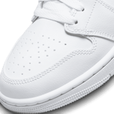 Air Jordan Mid 'Triple White' 2022 (W) Angle 4