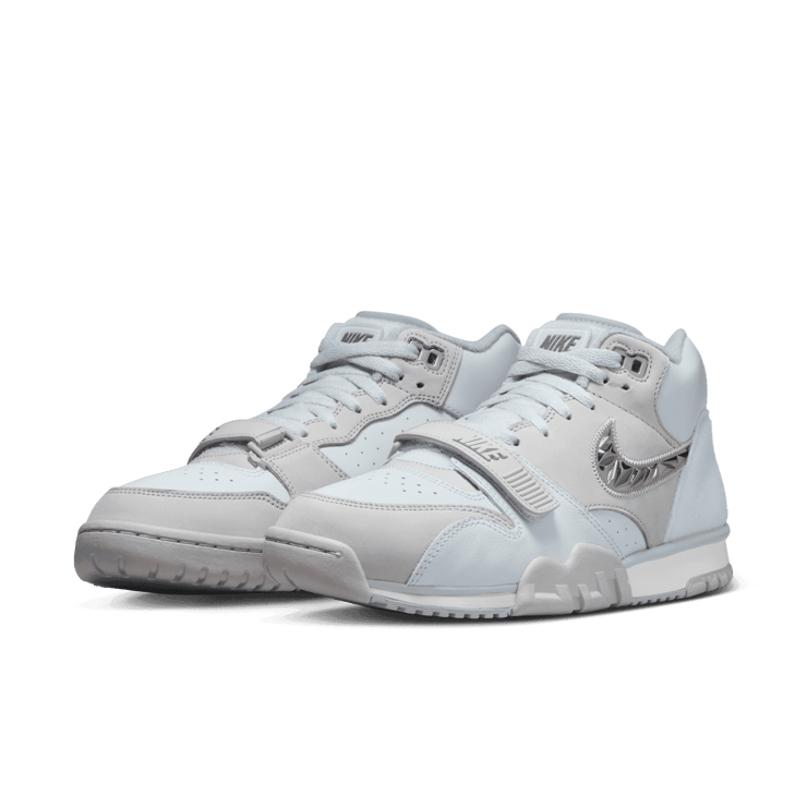 Nike Air Trainer 1 Super Bowl LVIII Pure Platinum Angle 2