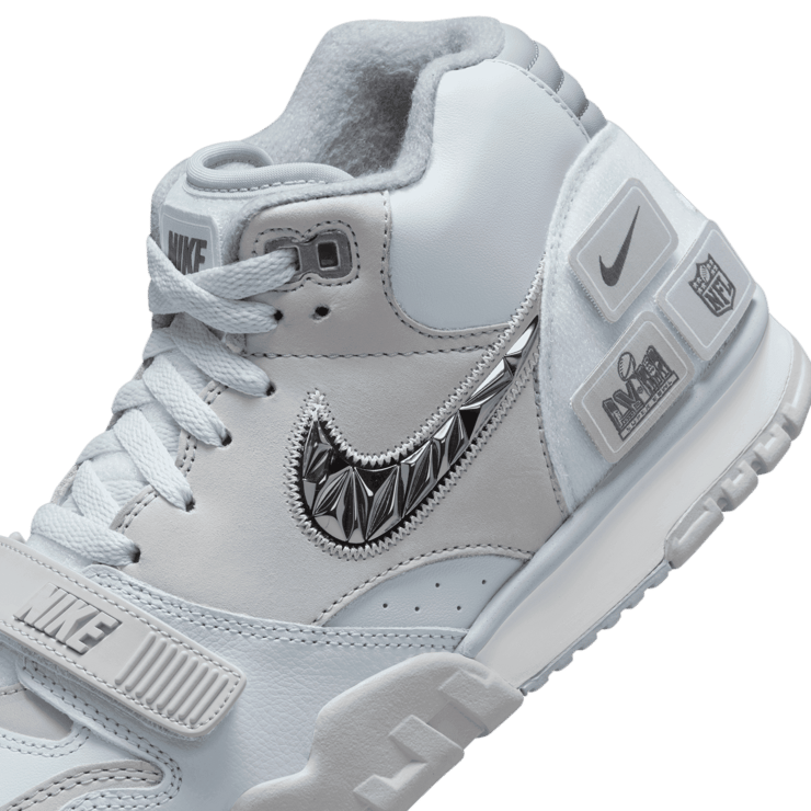 Nike Air Trainer 1 Super Bowl LVIII Pure Platinum Angle 6