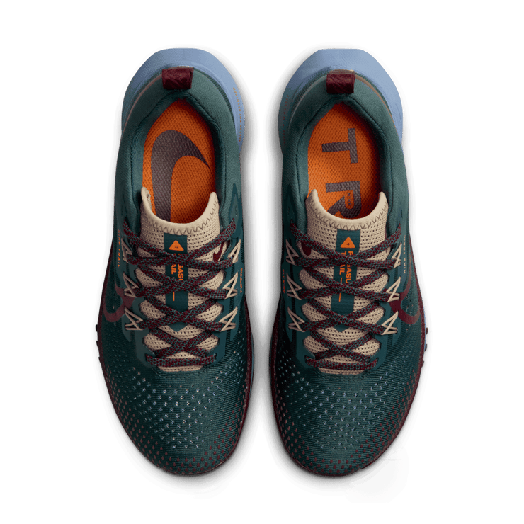 Nike React Pegasus Trail 4 'Deep Jungle Night Maroon' (W) Angle 1