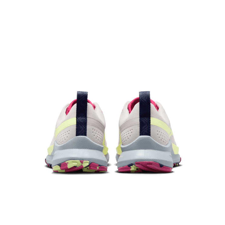 Nike React Pegasus Trail 4 'Platinum Violet Luminous Green' (W) Angle 3