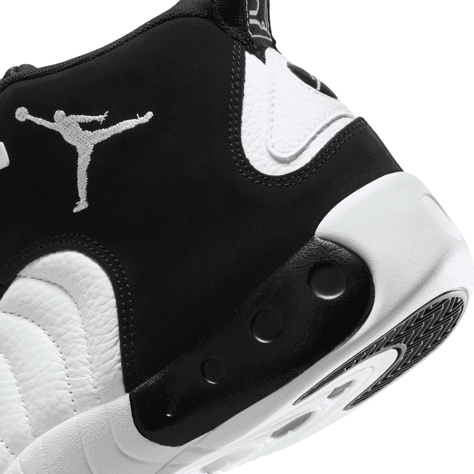 black and white jordans jumpman