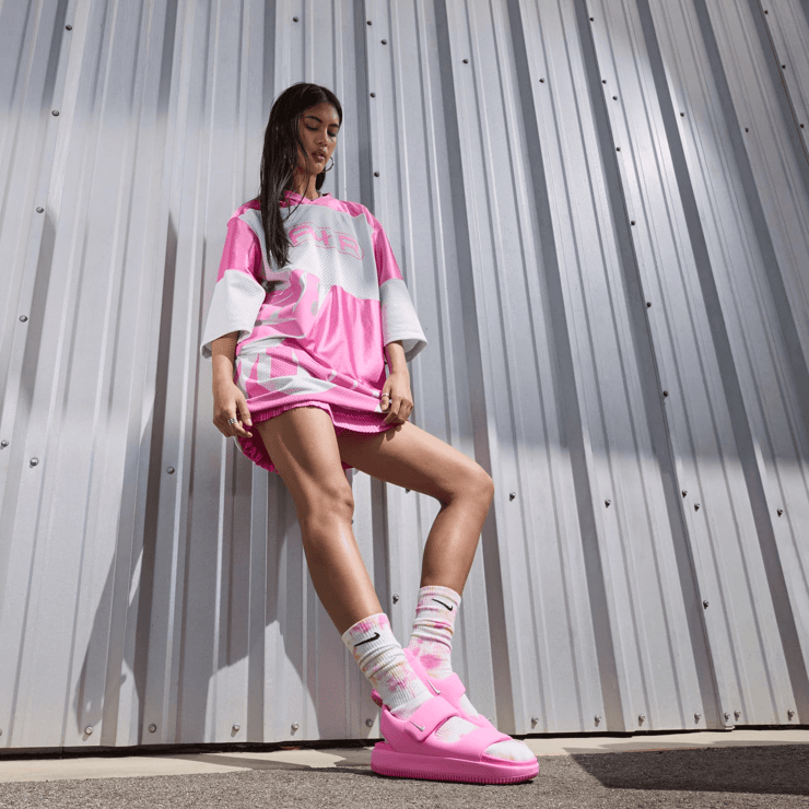 Nike Calm Sandal Hyper Pink (W) Angle 7