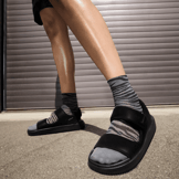 Nike Calm Sandal Black (W) Angle 7