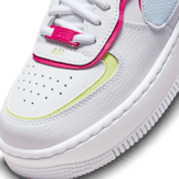 Nike Air Force 1 Shadow 'White Blue Tint Fireberry' (W) Angle 5