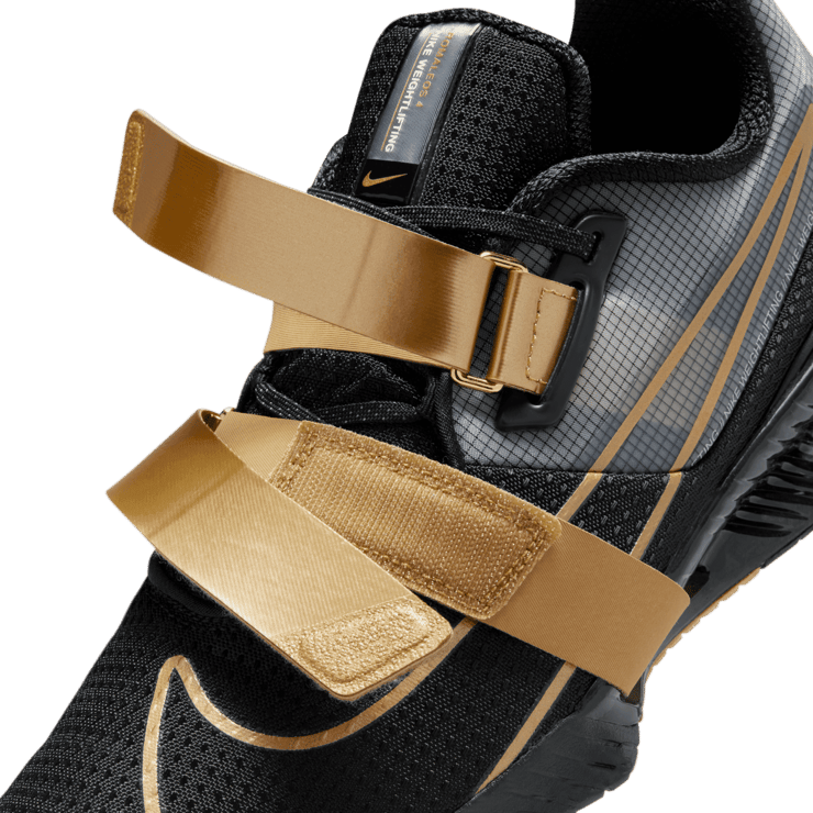 Nike Romaleos 4 'Black Metallic Gold' Angle 7