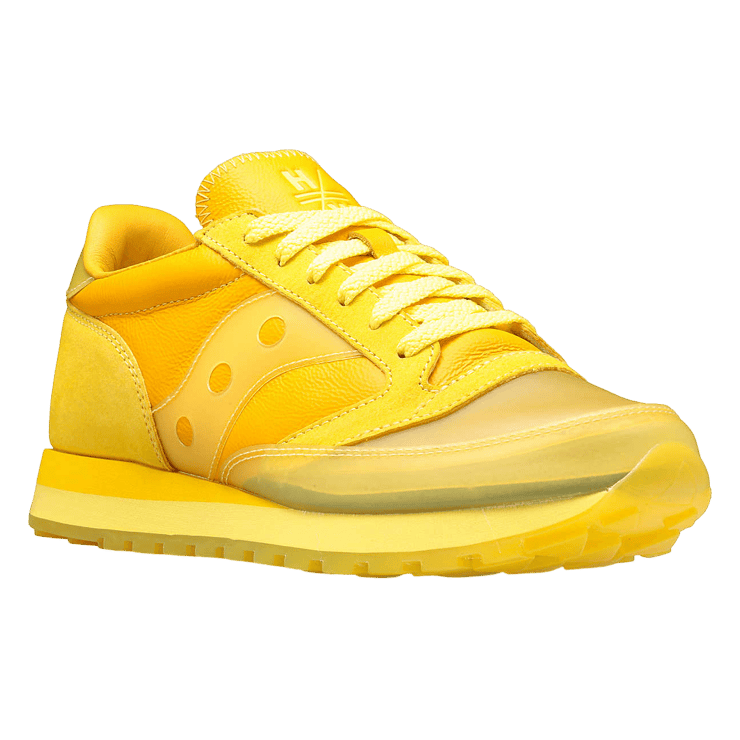 Saucony Jazz 81 Hommewrk Lunch Pail Yellow Angle 3