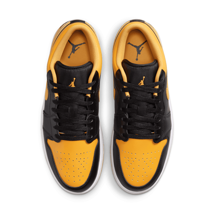 Air Jordan 1 Low Yellow Ochre Angle 1