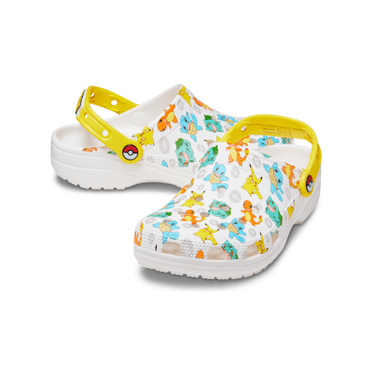Crocs Classic Clog Pokémon White Angle 0