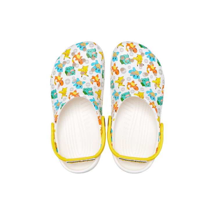 Crocs Classic Clog Pokémon White Angle 1