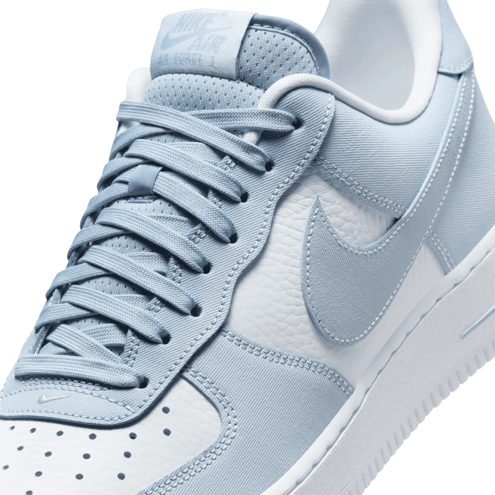 nike air force one white light armory blue