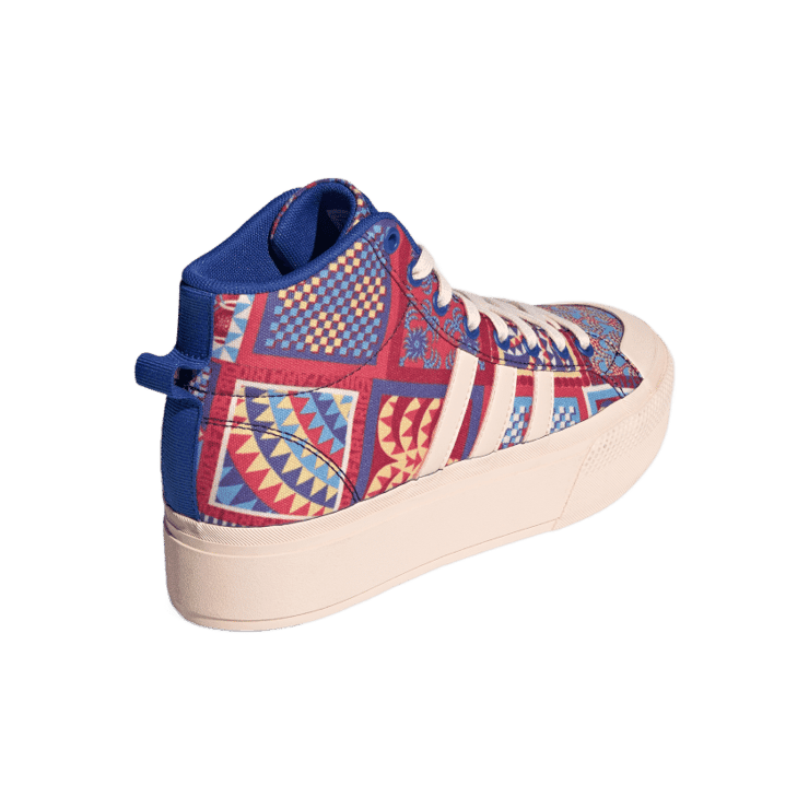 adidas Bravada 2.0 Platform Mid Bliss Orange (W) Angle 3