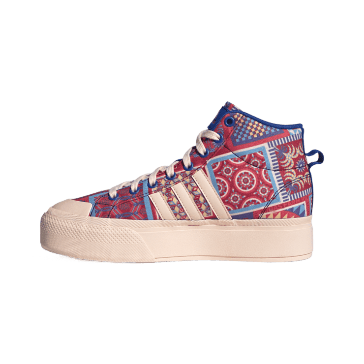 adidas Bravada 2.0 Platform Mid Bliss Orange (W) Angle 4