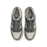 Nike Dunk High Tumbled Grey (GS) Angle 1