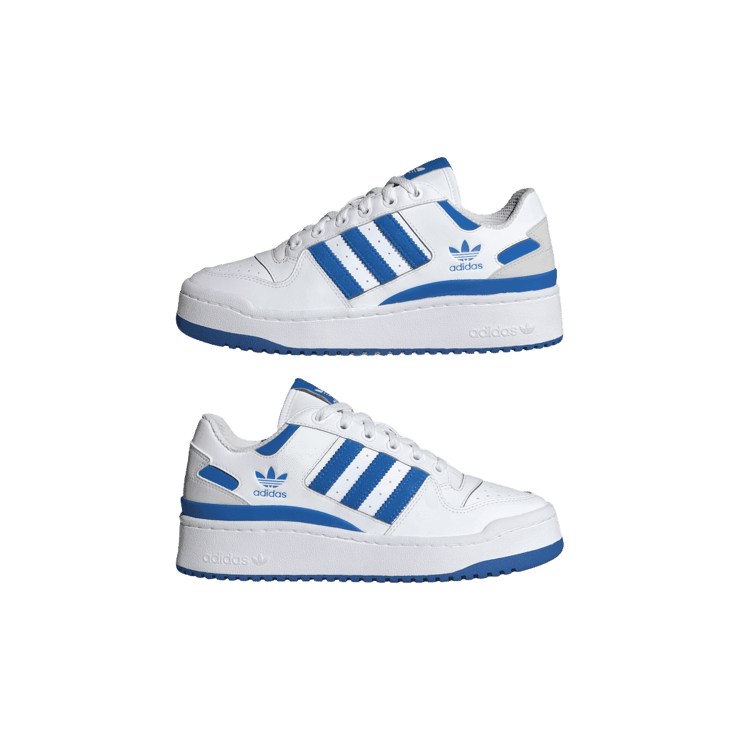 adidas Forum Bold Stripes Blue Bird (W) Angle 5