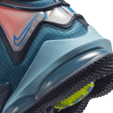 Nike LeBron 19 Blackened Blue Angle 5
